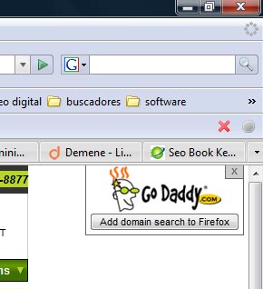 Instalar buscador godaddy en Firefox y Explorer