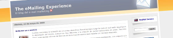 Email marketing Blog - The Emailing Experience