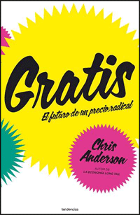 Cubierta de "Gratis" (Free) de Chris Anderson