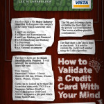 ¿Qué significan los números de tus tarjetas de crédito?
